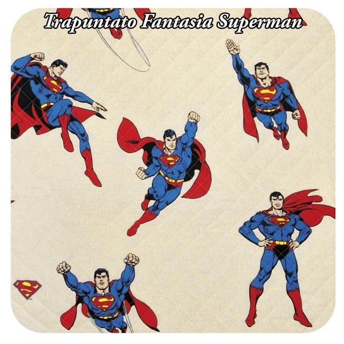 Fantasia Superman trapuntata